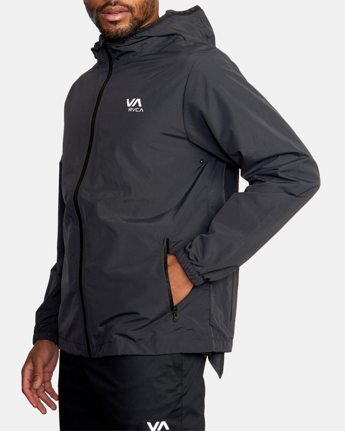 Rvca Outsider Packable Jacket Black
