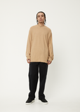 Afends Essential Hemp LS Tee Tan