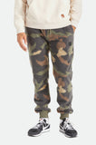 Brixton Blanket Fleece Jogger Washed Camo
