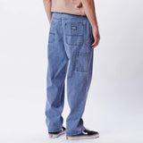 OBEY HARDWORK CARPENTER DENIM LIGHT INDIGO