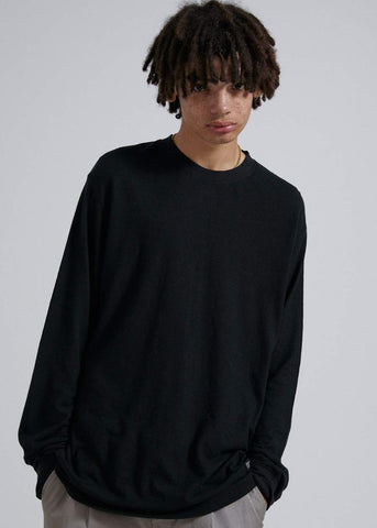 AFENDS ESSENTIAL HEMP RETRO FIT TEE BLACK