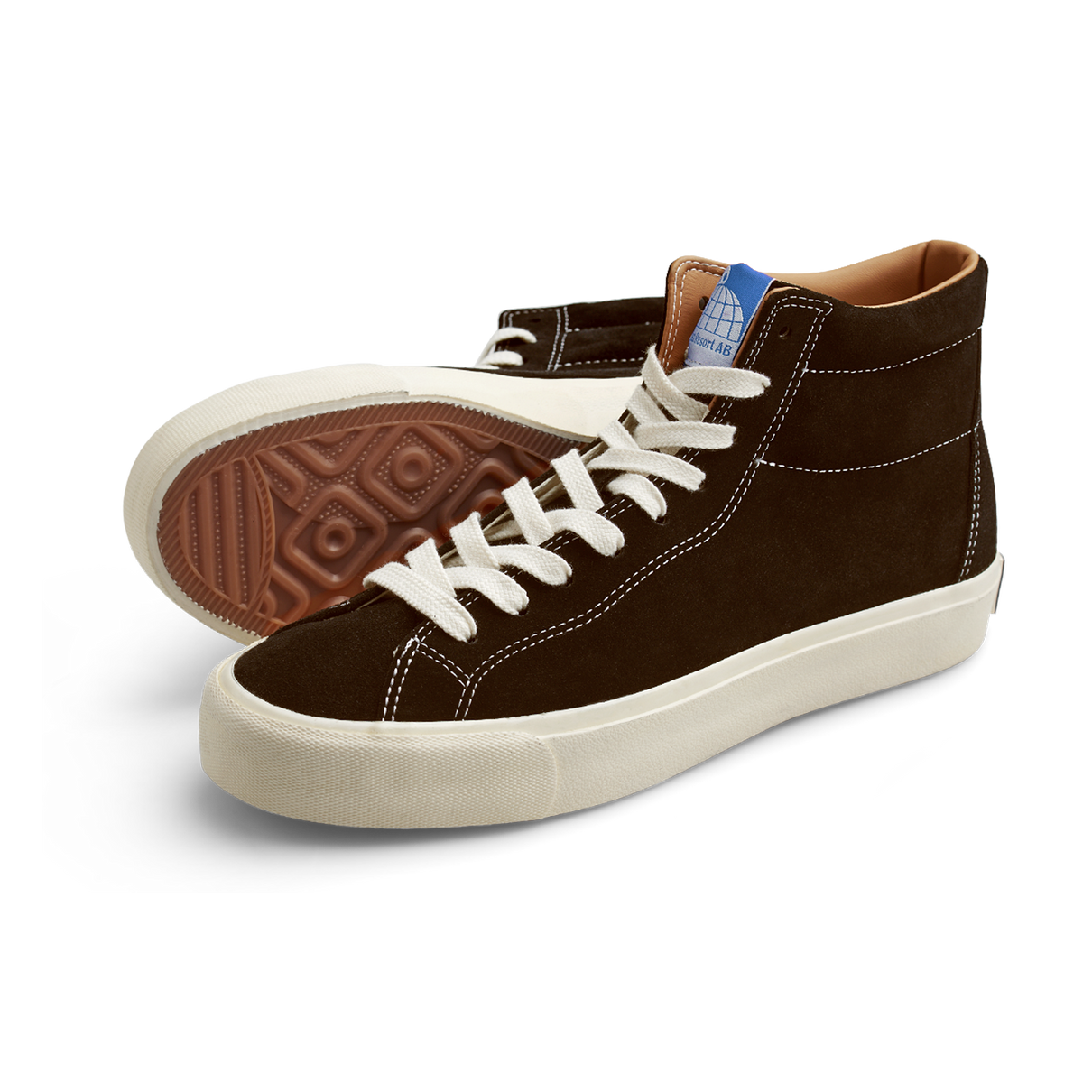 Last Resort AB VM003 Suede Hi (Choc Brown/White)