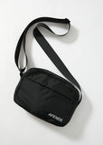 AFENDS STRRETLIGHTS RECYCLED POUCH BAG BLACK