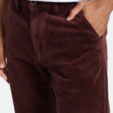 Brixton Choice Chino Pant Mahogany Cord