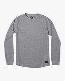 RVCA DAY SHIFT THERMAL LS GREY NOISE