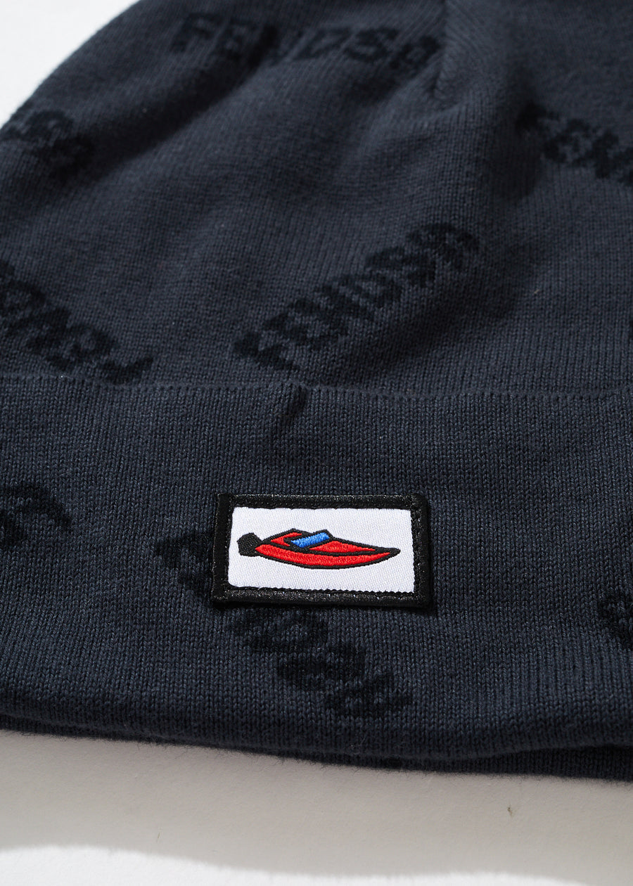 AFENDS FENDSA RECYCLED BEANIE CHARCOAL