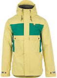 HOLDEN SEVILLE JACKET SOFT YELLOW/EMERALD