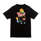 DEATHWISH CREEPS PEDRO DELFINO TEE BLACK