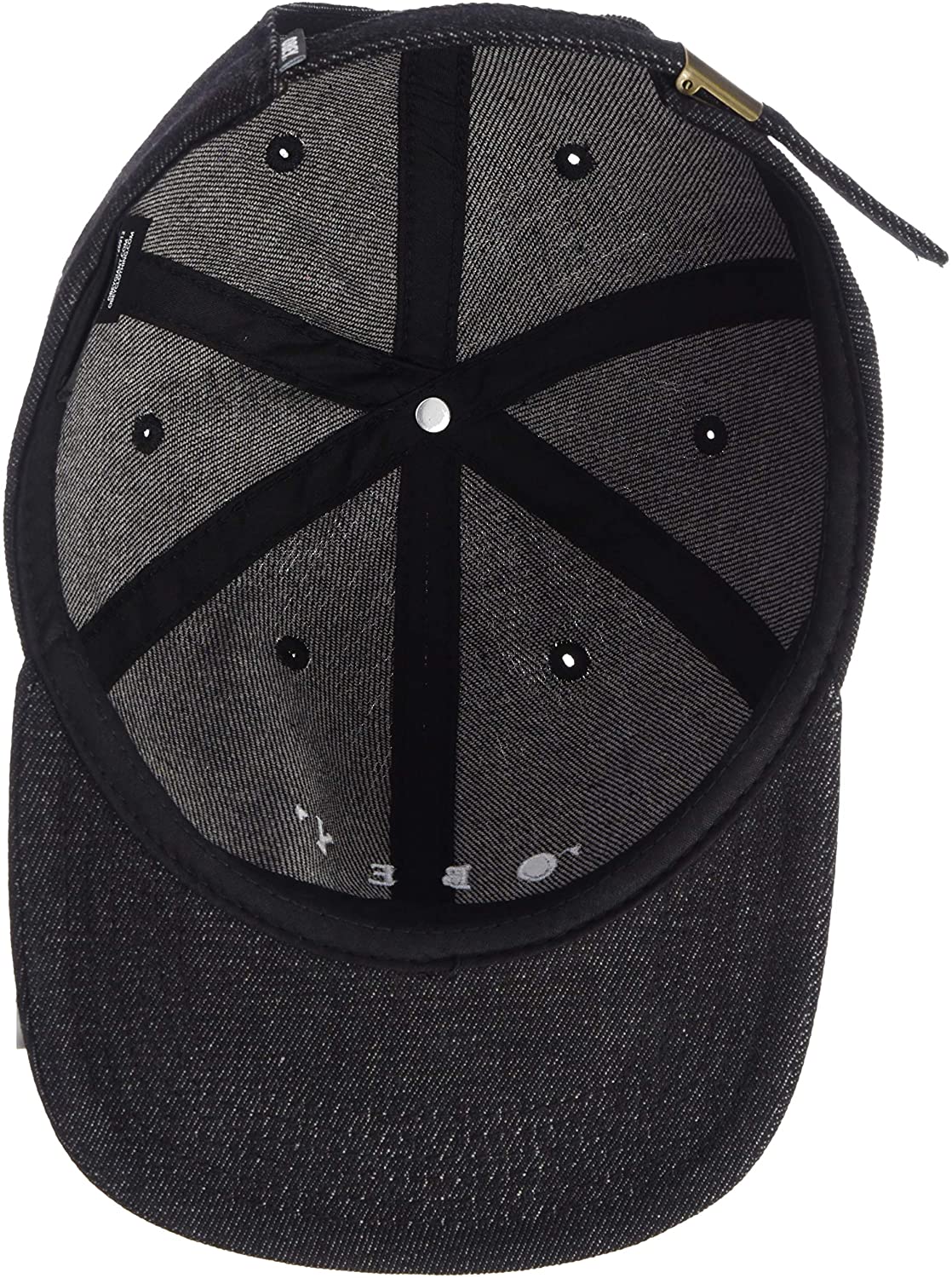 OBEY TEMPER 6 PANEL FADED BLACK