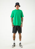 Afends Classic Hemp Retro Fit Tee Forest