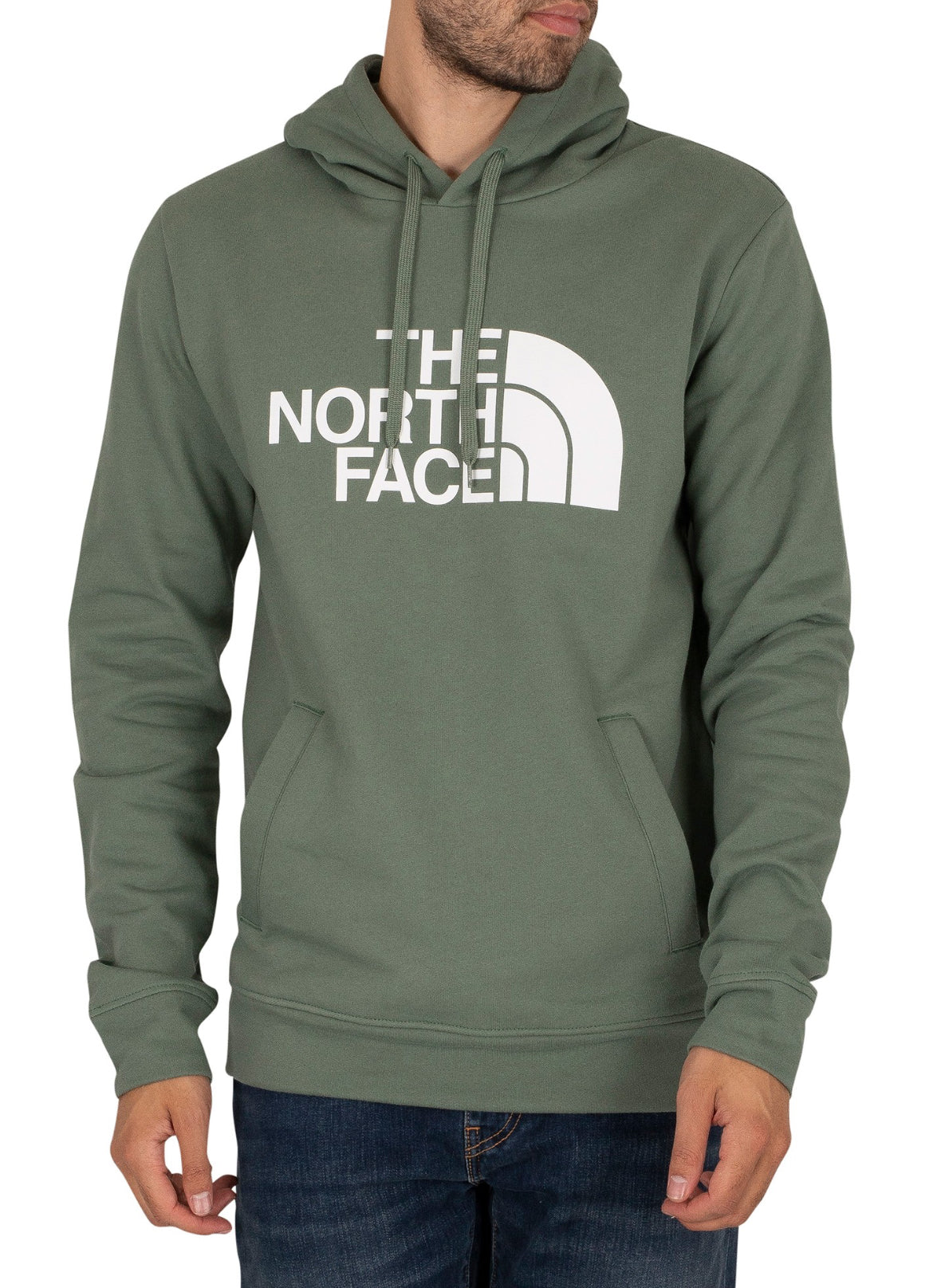 THE NORTH FACE HALF DOME PULLOVER HOODIE LAUREL WREATH GREEN