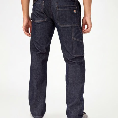DICKIES SKATEBOARDING DENIM UTILITY PANT RINSED INDIGO BLUE