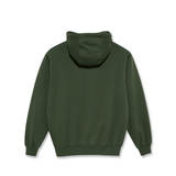 Polar Half Zip Hoodie Dark Olive
