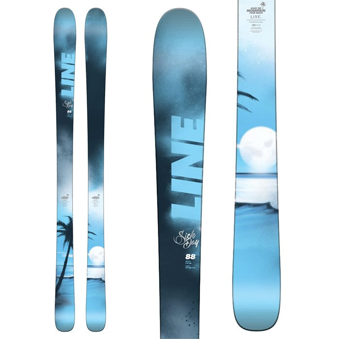 LINE SICK DAY 88 SKIS **in store pick-up only**