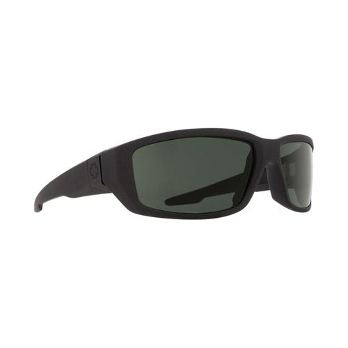 Spy Dirty Mo Frame Color: Soft Matte Black Lens Color: Happy Gray Green Polar