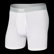 SAXX Ultra Boxer Brief Fly White