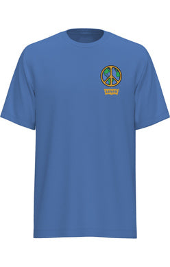LEVIS PEACE BATWING RELAXED SS TEE MERIDIAN BLUE
