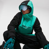 OAKLEY TNP INSULATED ANORAK BLACKOUT/LIGHT EMERALD