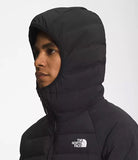 The North Face Bellview Stretch Down Hoodie TNF Black/Military Olive