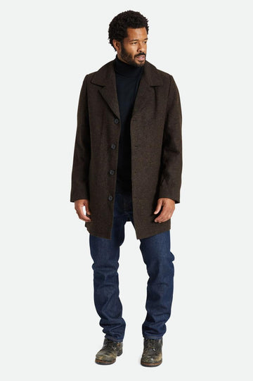 Brixton Reserve Wool Coat Bison