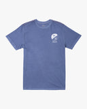 RVCA HI DEZ SLUB TEE ROYAL