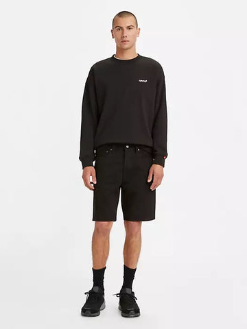 LEVI’S 501 HEMMED SHORT LISTLESS BLACK