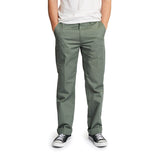 BRIXTON LABOR CHINO PANT WASHED CHIVE