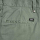 BRIXTON LABOR CHINO PANT WASHED CHIVE