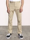 RVCA THE WEEKEND STRETCH PANT DARK KHAKI