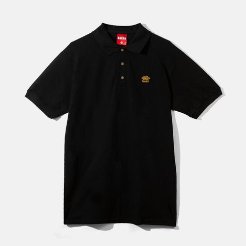 BAKER SKATEBOARDS WEB POLO BLACK